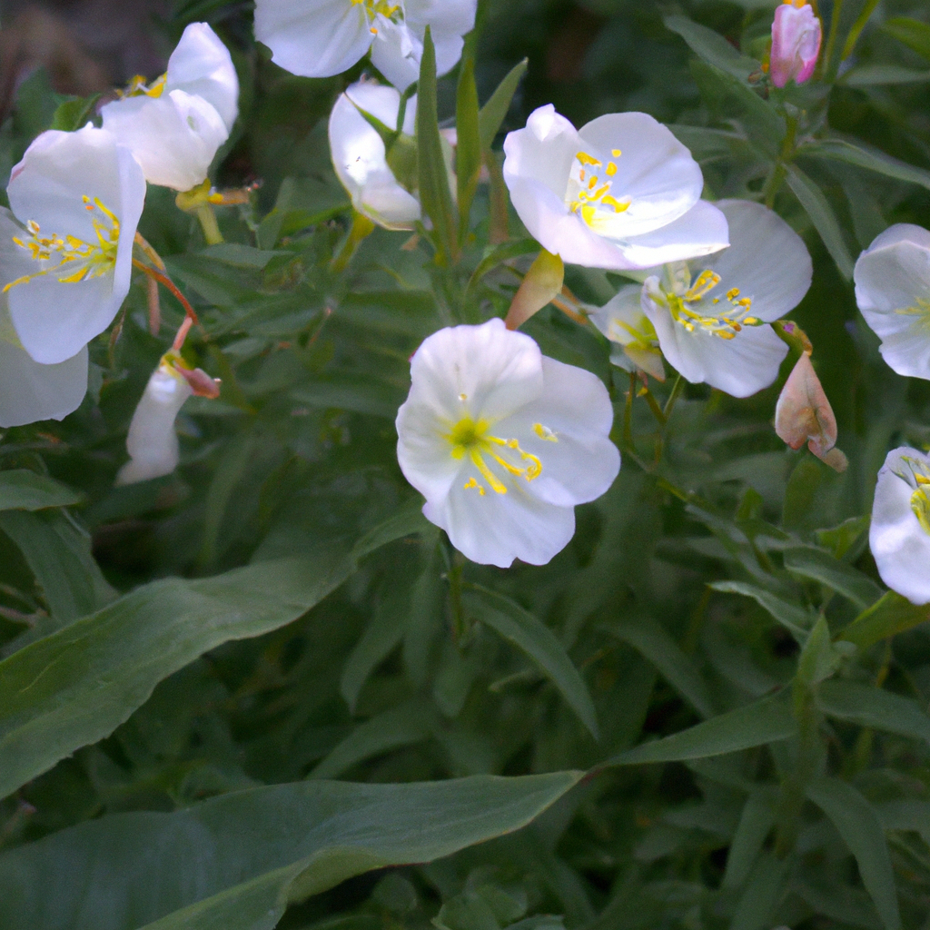 White-Evening-Primrose plant